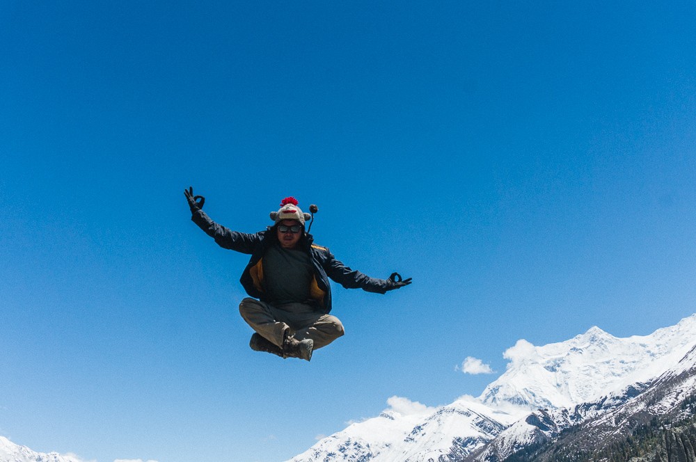 Jumping Shot Annapurna Circuit