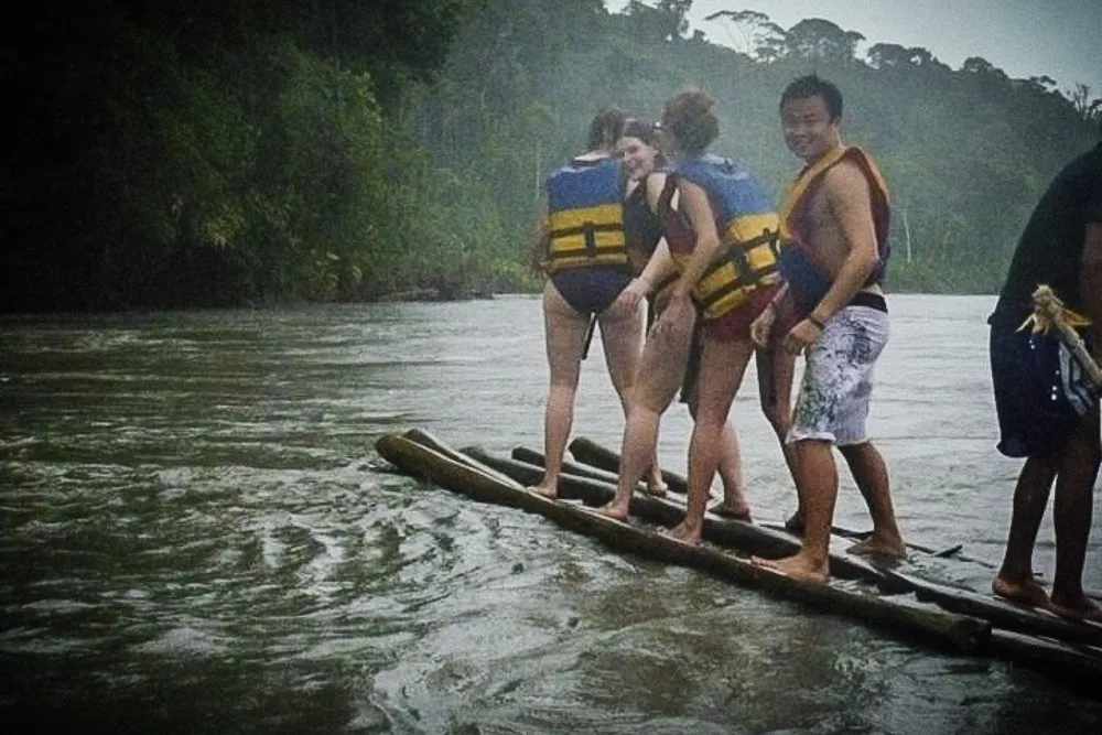 River Rafting On Amazon River 