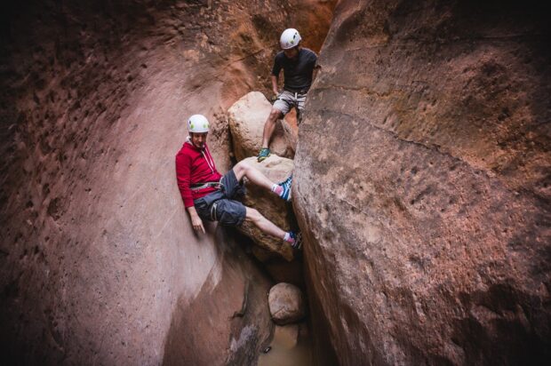 Stemming Across Yankee Doodle Canyon