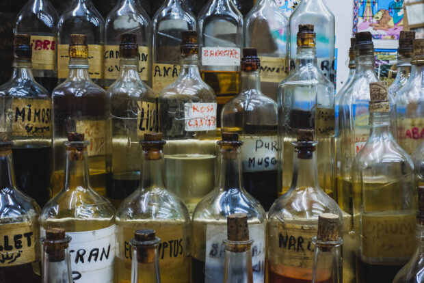 Oils In Fes Old Souk