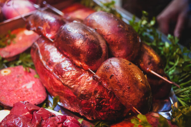 Liver and Kidneys In Fes Old Souk