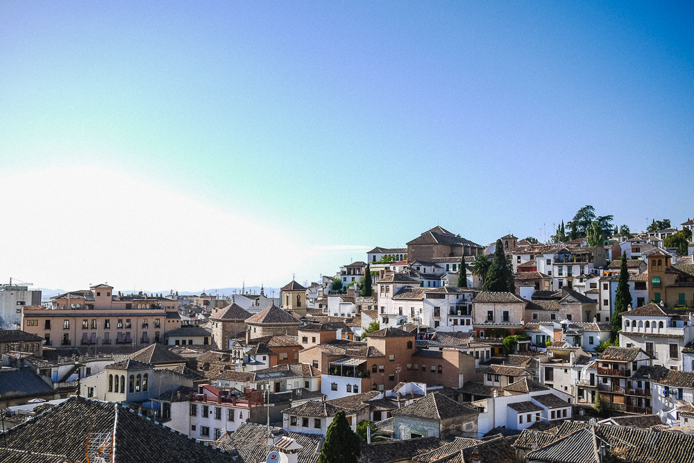 The Albaicin in Granada, Spain