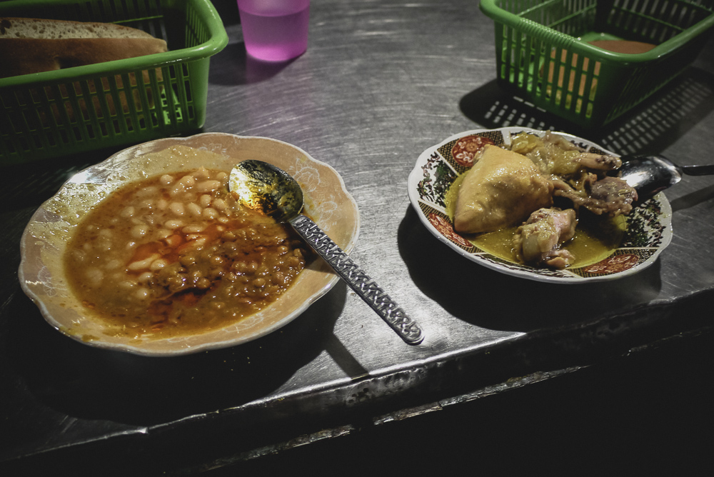 Harira And Stewed Chicken Jamaa El Fna