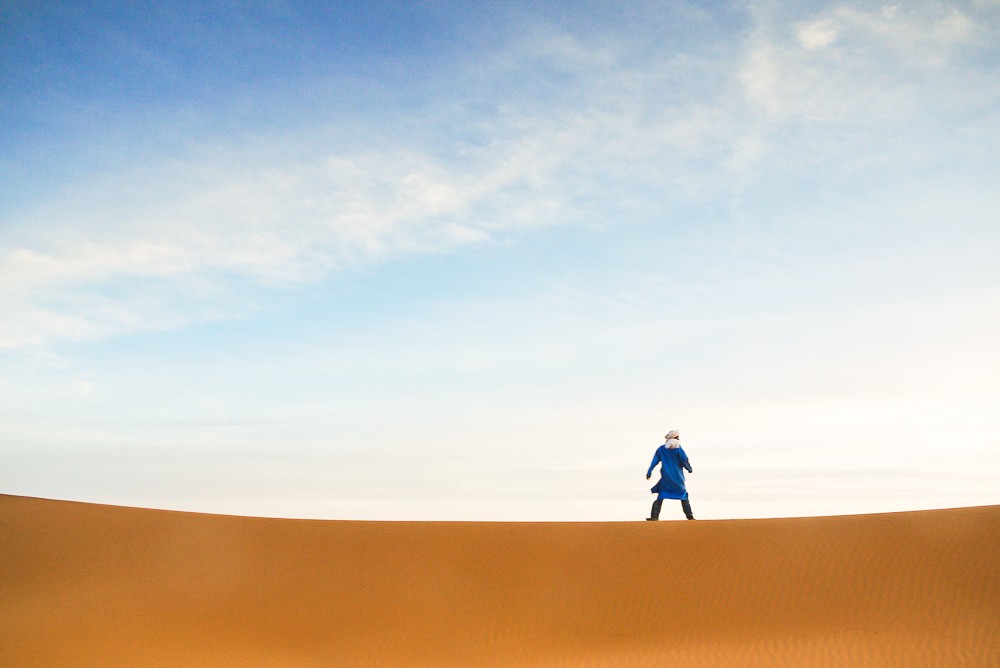 Berber Guide On Merzouga Desert Camel Trek