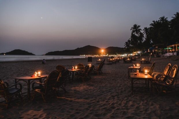 Palolem Evening Restaurants On The Beach