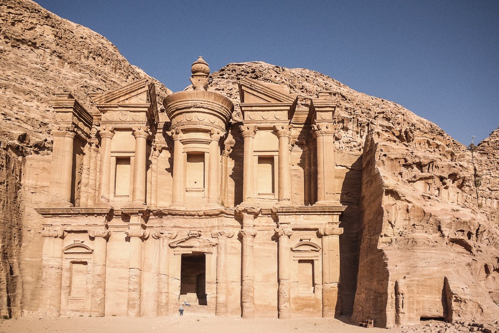 El Deir Monastery Petra Mountain