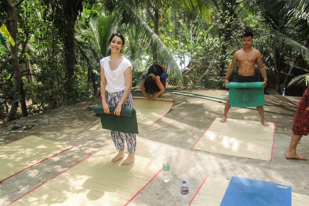 Rooftop Yoga in Palolem South Goa