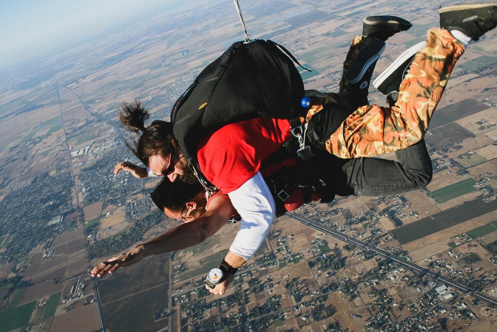 Tandem Skydiving In Lodi