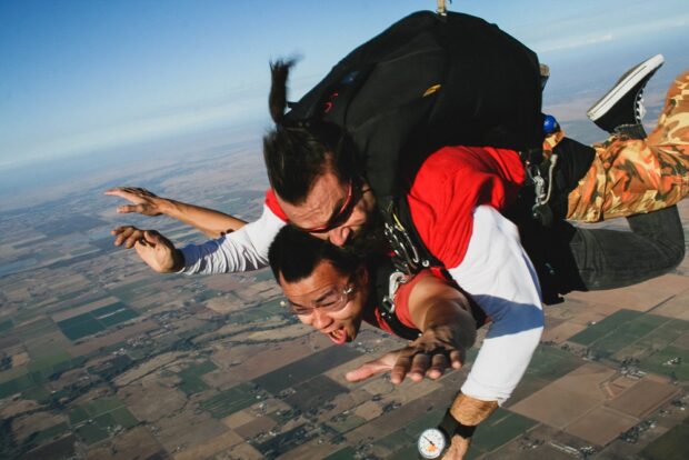 Tandem Skydiving In Lodi