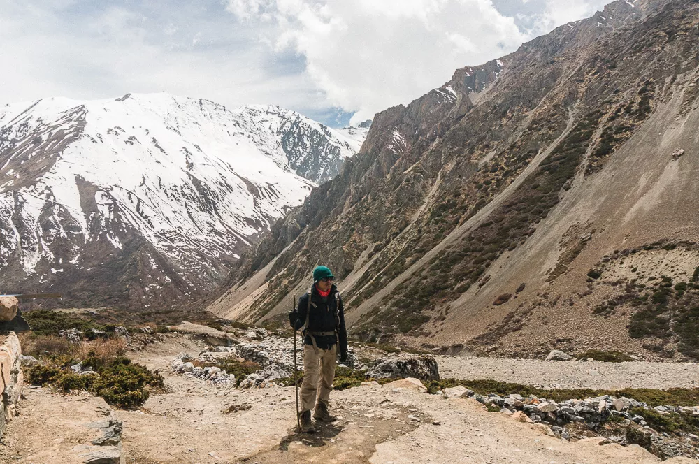 Kien Lam Trekking The Annapurna Circuit