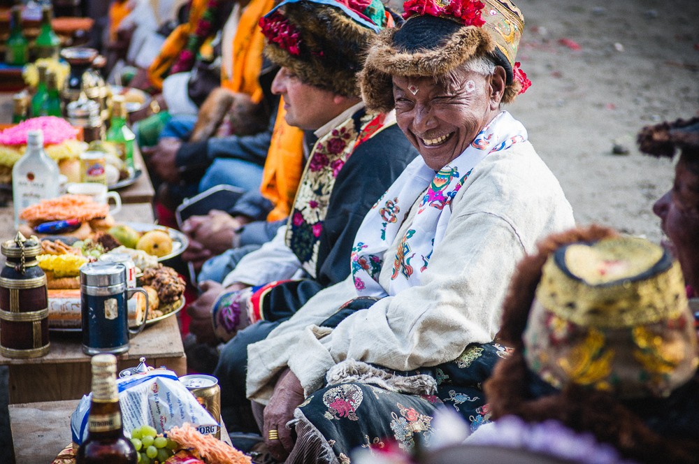 Nepal Villager Celebrating Arrow Festival