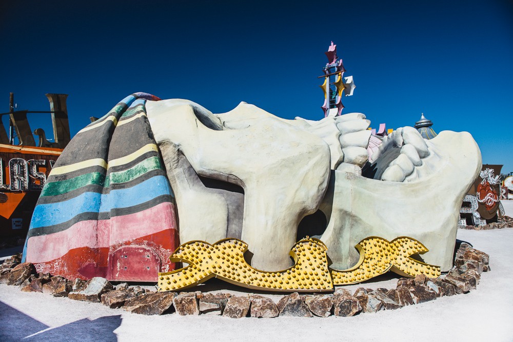 Treasure Island Skull Las Vegas Neon Museum