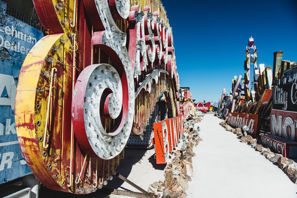 Old Sign Las Vegas Neon Museum