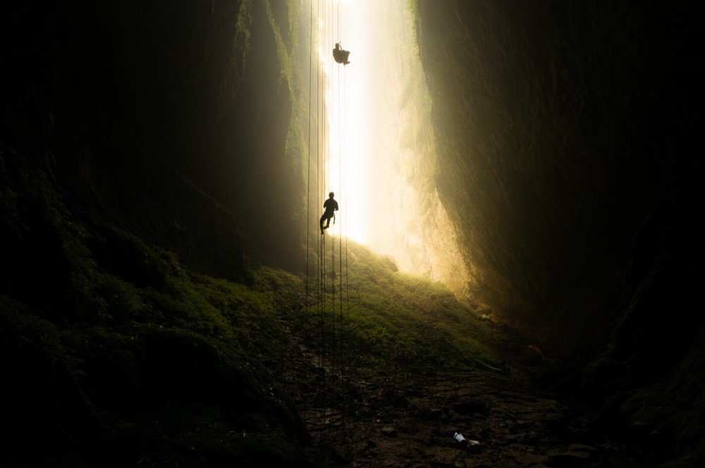 Waitomo Lost World Cave Descent Abseil Adventure