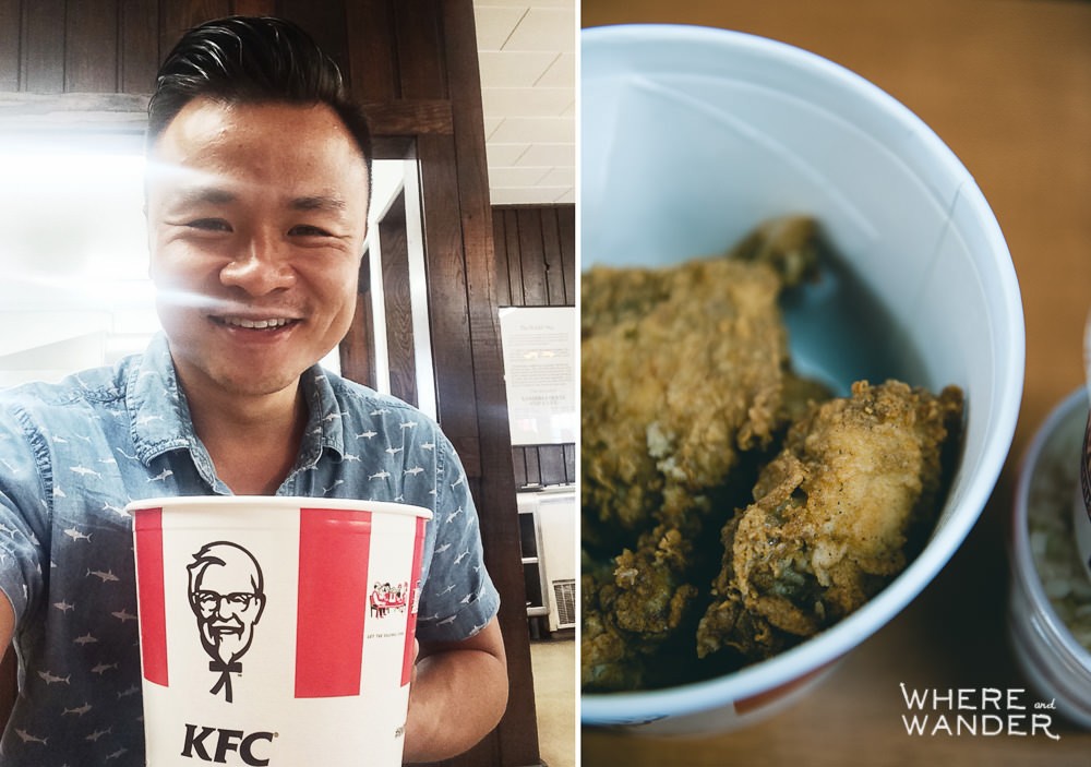 Eating-At-KFC-Birthplace-Corbin-Kentucky-1