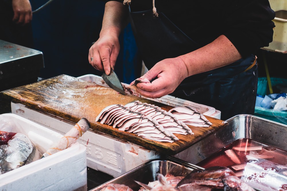 Tsukiji-Fish-Market-Sliced-Fish