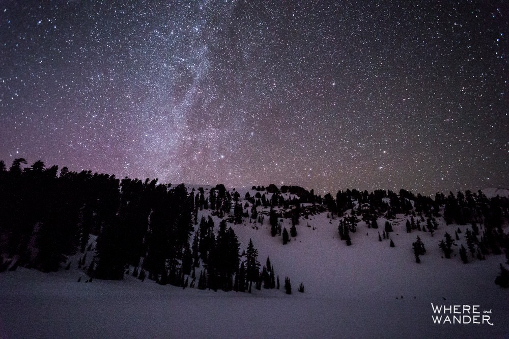 Lassen National Park Milky Way Photography