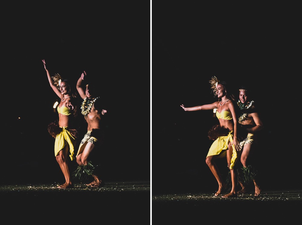 Old Lahiana Luau Couples Dancing