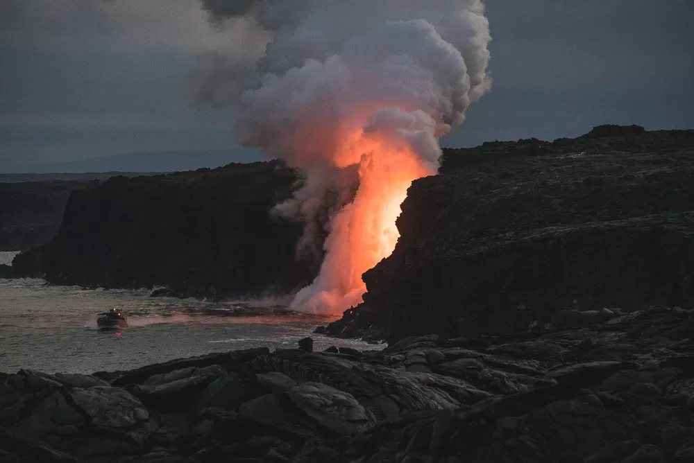Lava Eruption In Hawaii