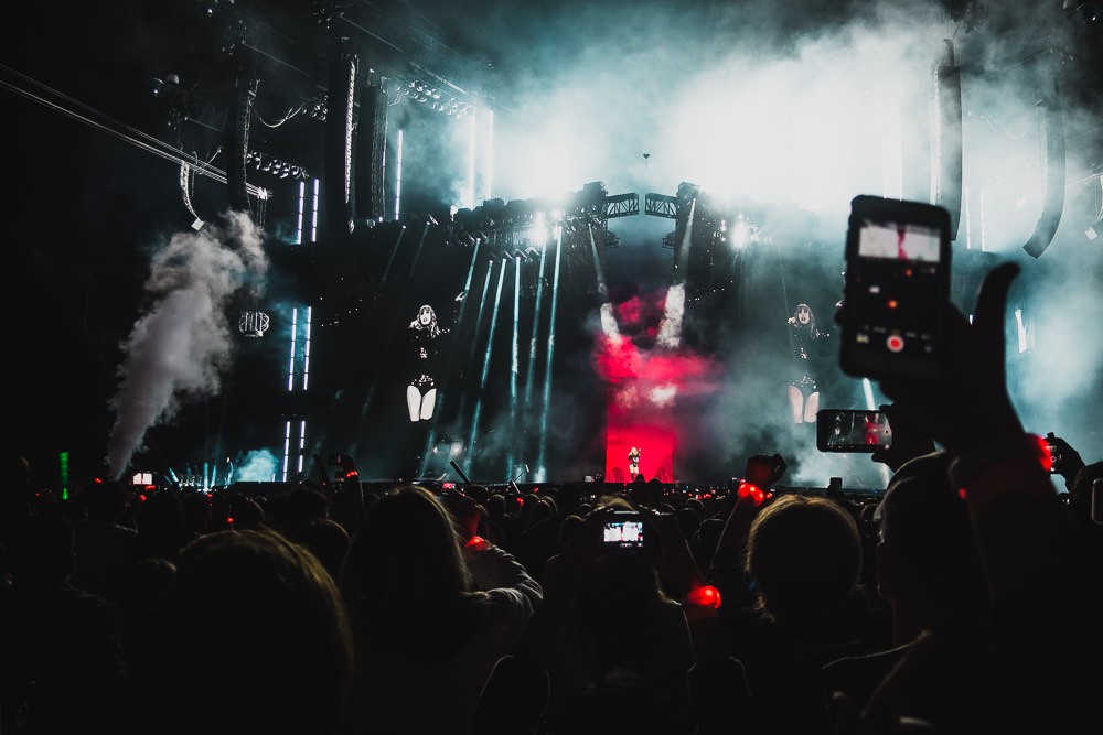 Taylor Swift's Opening Act at Rose Bowl During Reputation Stadium Tour Concert