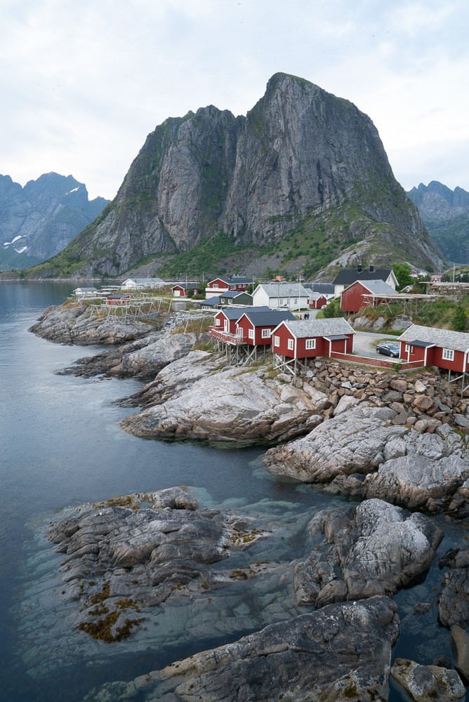 Hamnoy village in the Lofoten Islands of Norway