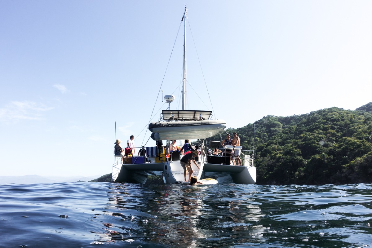 catamaran tour sayulita