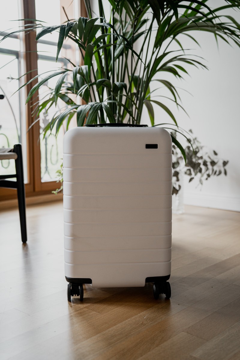 Away Bigger Carry-On Suitcase In White