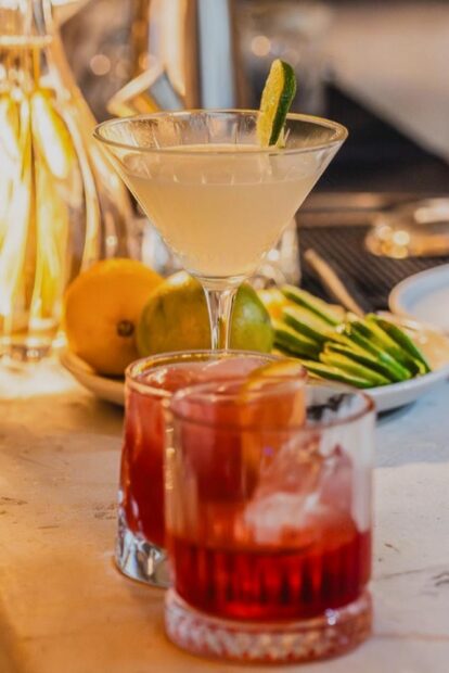 Casa Lvnae Sayulita cocktails