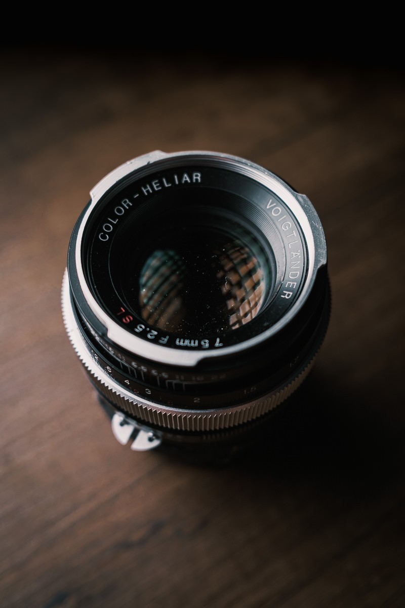 Voigtlander 75mm f/2.5 Heliar Close Up Front Filter