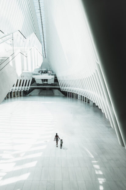 World Trader Center Oculus empty shot on Fujifilm 10-24mm