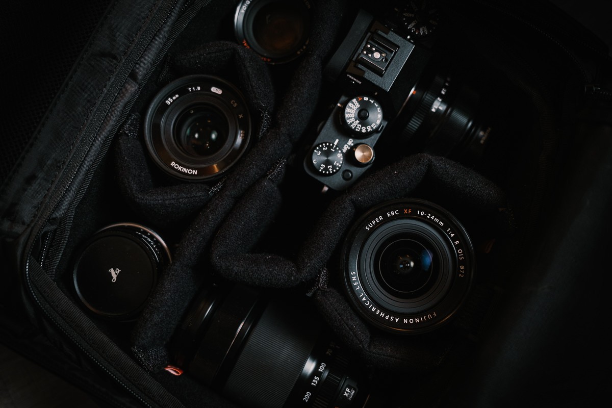 FujifilmX-T4 + 6 Lenses In Wandrd Prvke 21 Backpack