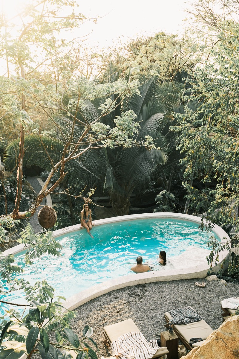 Sunset Swimming Casa Selva Sayulita Hotel Pool Review Fujifilm X-T4