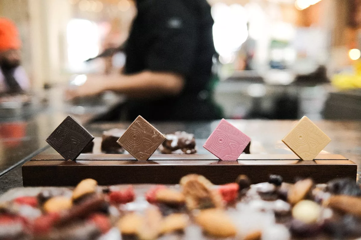 Chocolate sampling at Cacao Magico in Puerto Vallarta