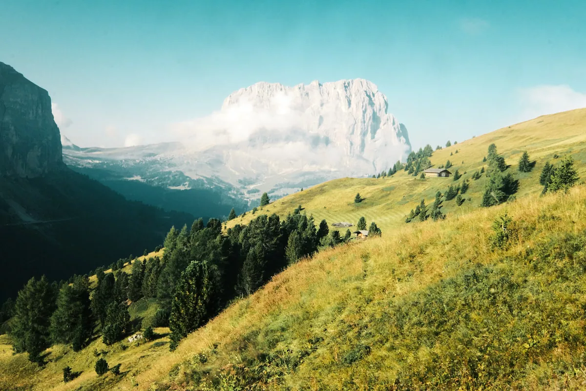 Badia Valley from Piccola Cir