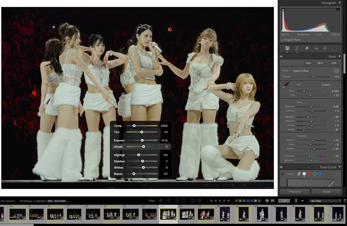 TourBox Dynamic Panels in Adobe Lightroom