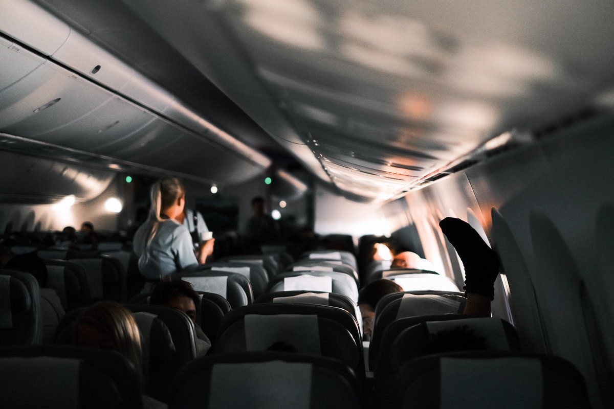 Bad passenger behavior in economy seats