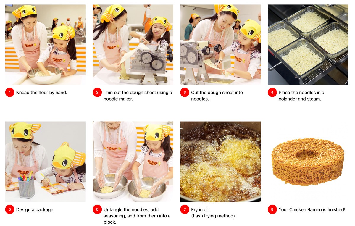 How To Make Chicken Ramen at CupNoodles Museum