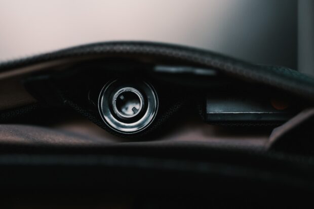 35mm Film Roll Fitting In Pocket of Grams28 172 Camera Sling