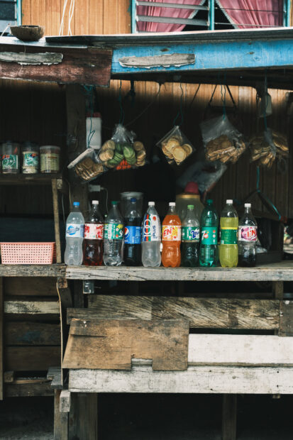 Snack shop on Mabul Island