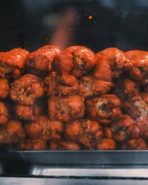 Stuffed chicken wings at Shifen