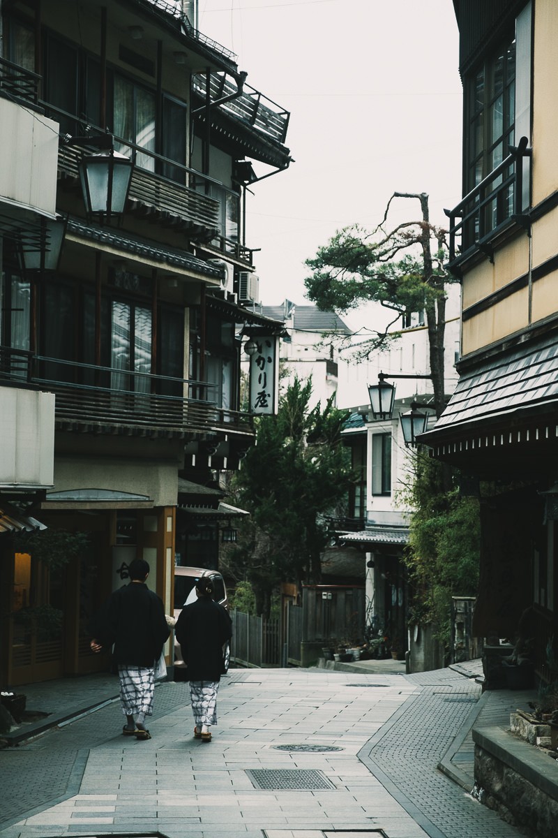 Shibu Onsen traditional streets