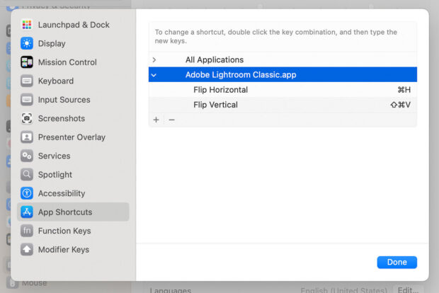 MAC OSX Keyboard Shortcuts Creator