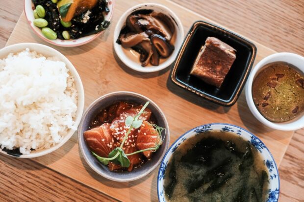 cafe manggha Krakow Japanese breakfast