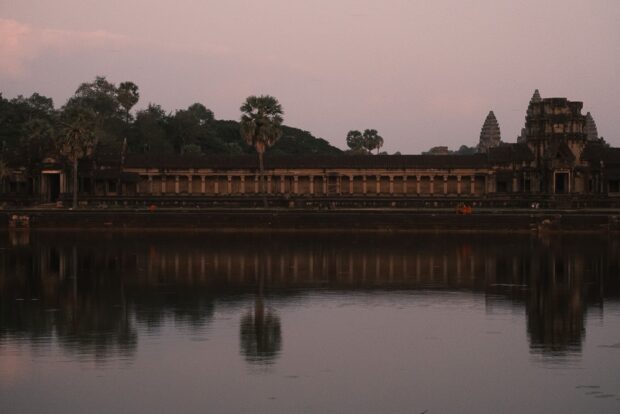 Angkor Wat at sunset