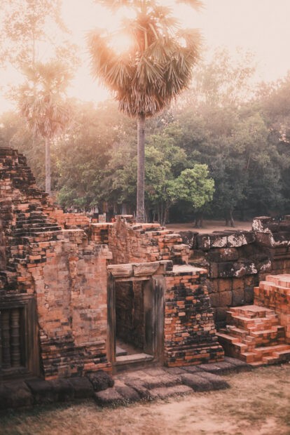 Pre Rup Temple Golden Hour Sunset Viewing Angkor