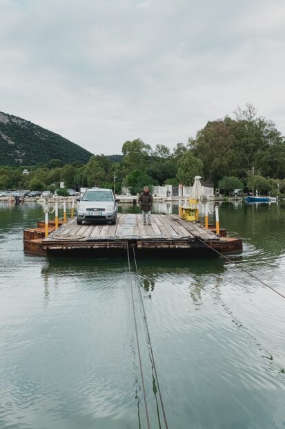 Cable Ferry at Butrint