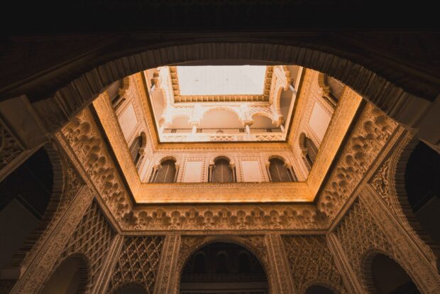 Royal bedroom at Real Alcazar Sevilla