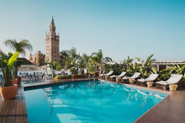 Los Sieses Seville Rooftop Pool