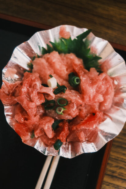 Tuna for 1 ticket at Aomori Nokkedon Gyosai center