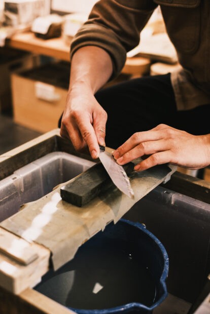 Natural Whetstone Museum Kameoka Knife Sharpening Workshop